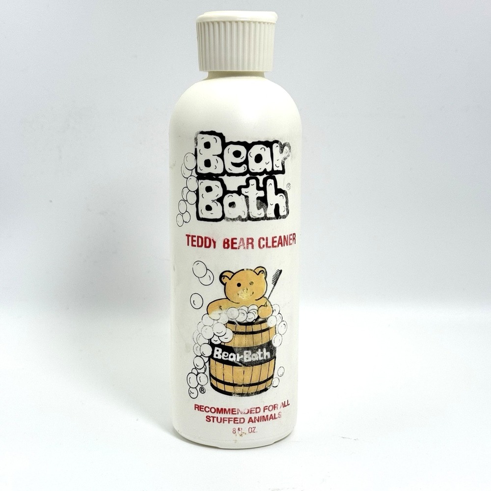 VINTAGE Bear Bath Teddy Bear Cleaner –‎ 8 fl oz Bottle – Approx. 65% Full